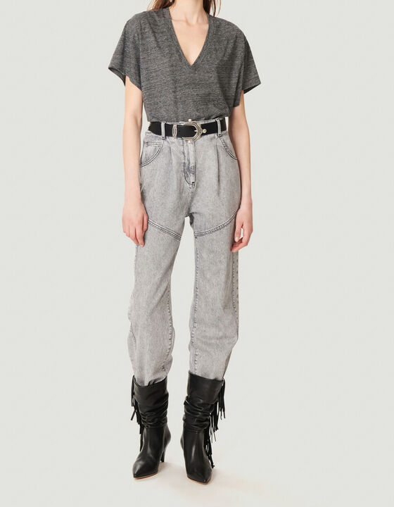 GOSTA SHORT SLEEVE V NECK T SHIRT